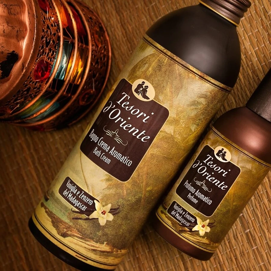 Schätze des Orients: Madagaskar-Vanille &amp; Ingwer – Aromatische Badecreme, 500 ml