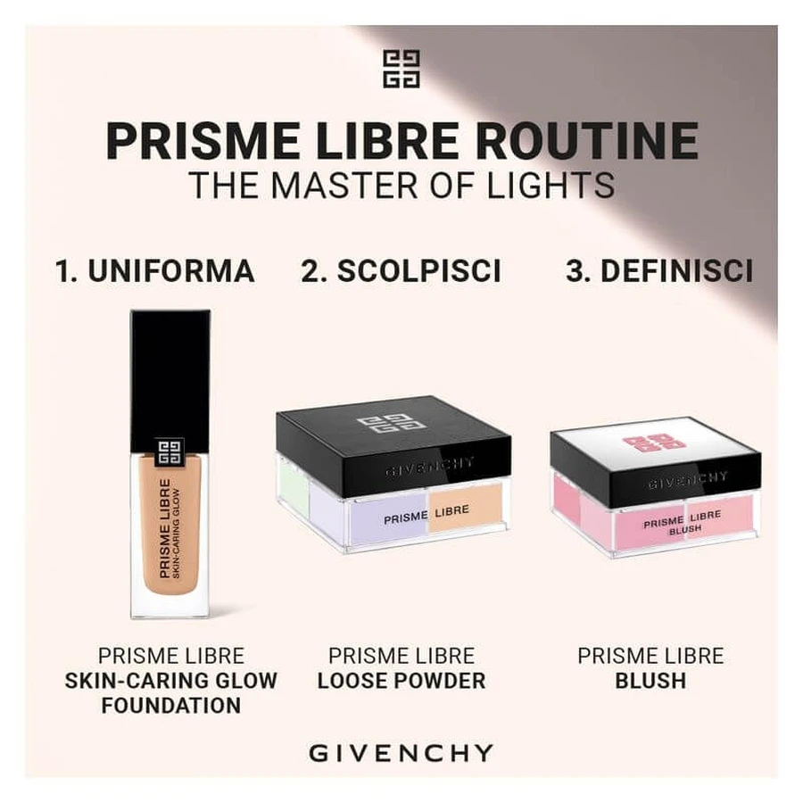 Róż do policzków w pudrze Givenchy Prisme Libre nr 04 Organza Sienne: ceny i cechy
