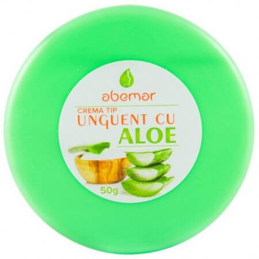 Pomada en crema con aloe, 50 ml, Abemar