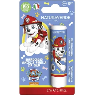 Naturaverde Paw Patrol – balsam de buze cu aromă de vanilie 5,7 ml
