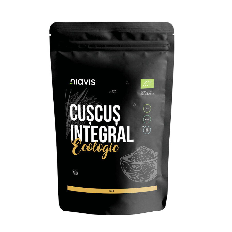 Cuscús integral ecológico, 500 g, Niavis