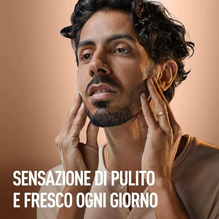 Gillette king c. gillette - detergente per barba e viso 350 ml