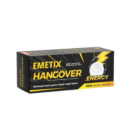 Emetix Hangover Energy, 10 comprimidos, Fiterman