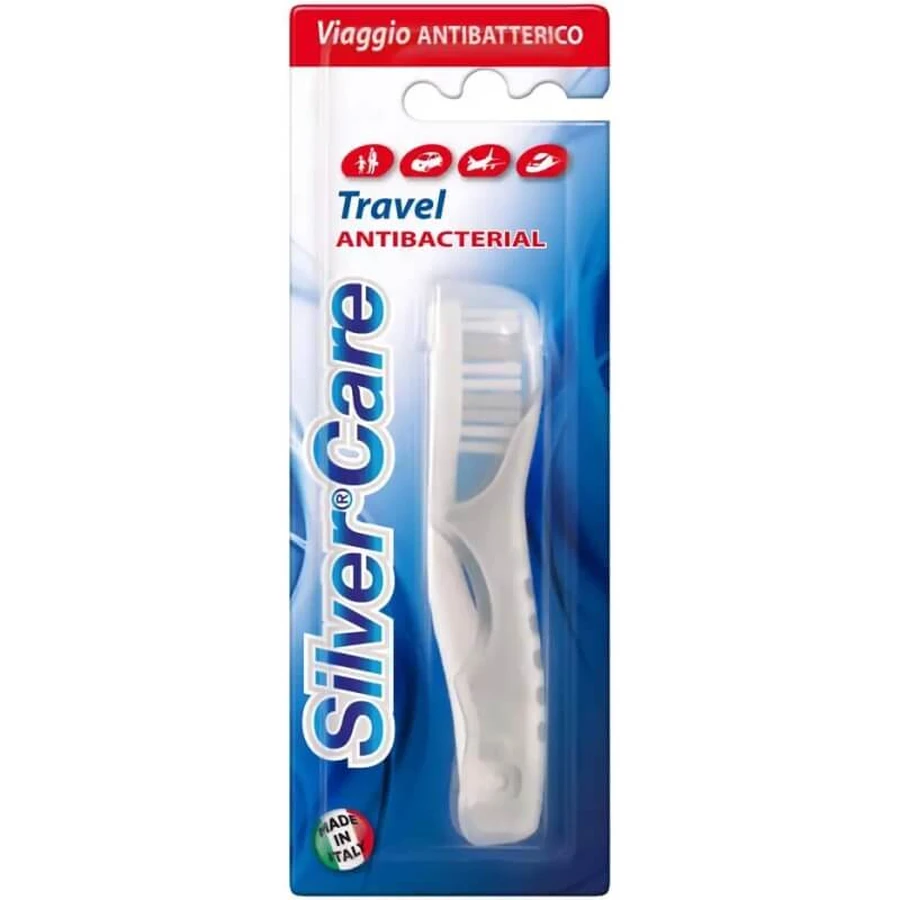 Silver Care Travel - Opvouwbare antibacteriële tandenborstel