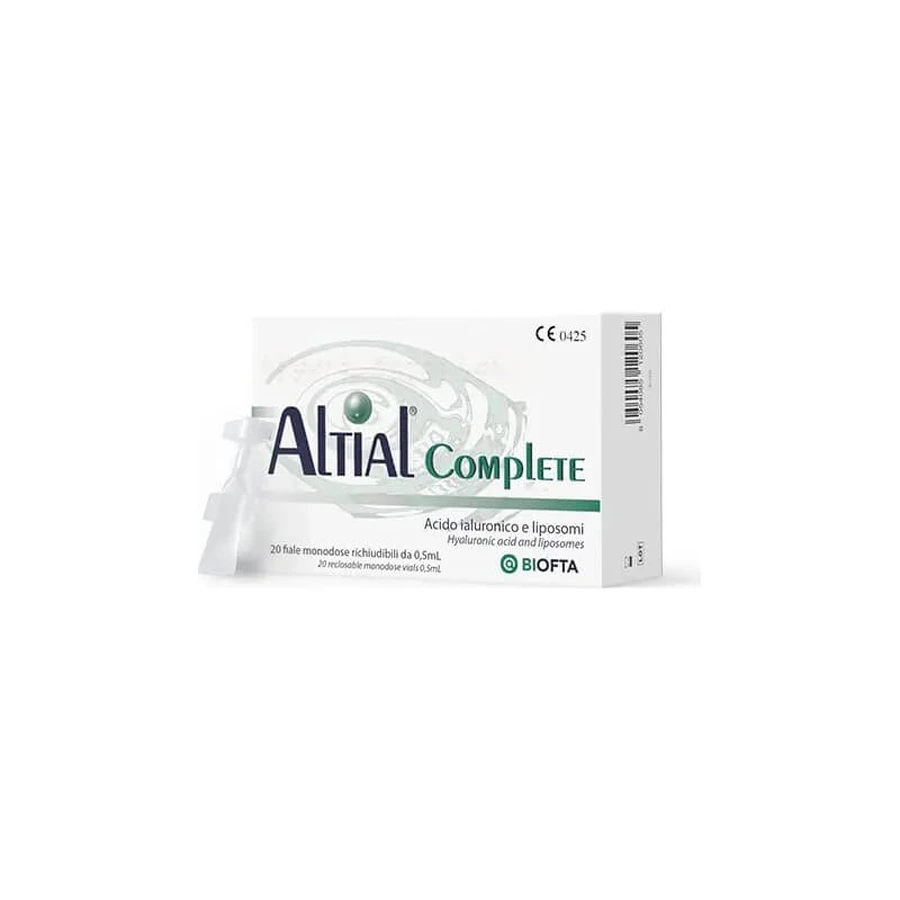 Altial complete – picături oftalmice hidratante, 20 de fiole