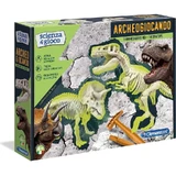 Clementoni Știință și joc – Archeogiocando: T-Rex și Triceratops