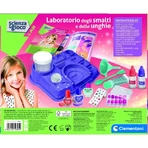 Clementoni Știință și joacă – atelier de lacuri de unghii și manichiură 8+
