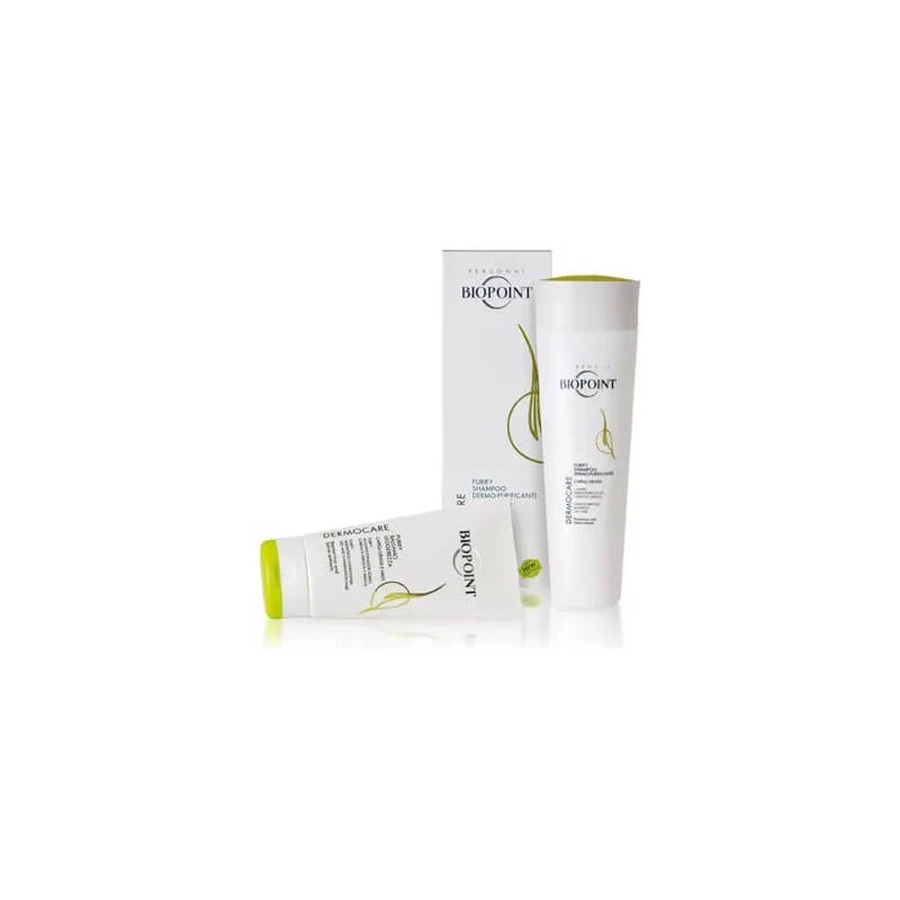 Biopoint Șampon pentru păr gras, cu acțiune dermopurificatoare, 200 ml