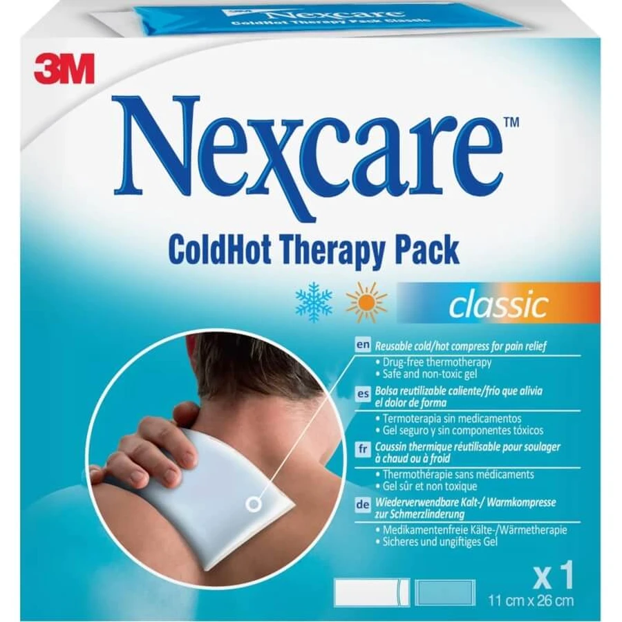 Nexcare ColdHot Classic - Terapia de frío y calor, 10 x 26,5 cm
