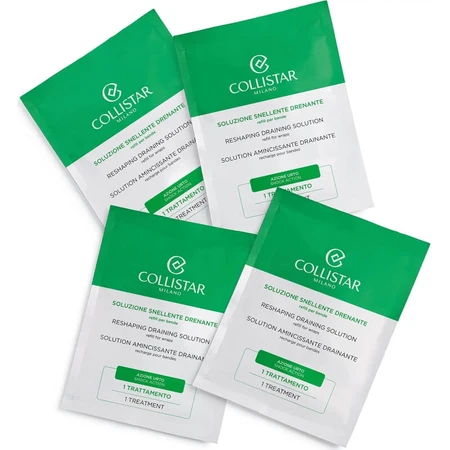 Collistar Schlankheits- und Entwässerungslösung – 4 Nachfüllpackungen für 100-ml-Wickel