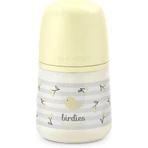 Suavinex Birdies - Biberón con tetina de silicona anticólicos SX Pro, a partir de 0 meses, color neutro, 150 ml