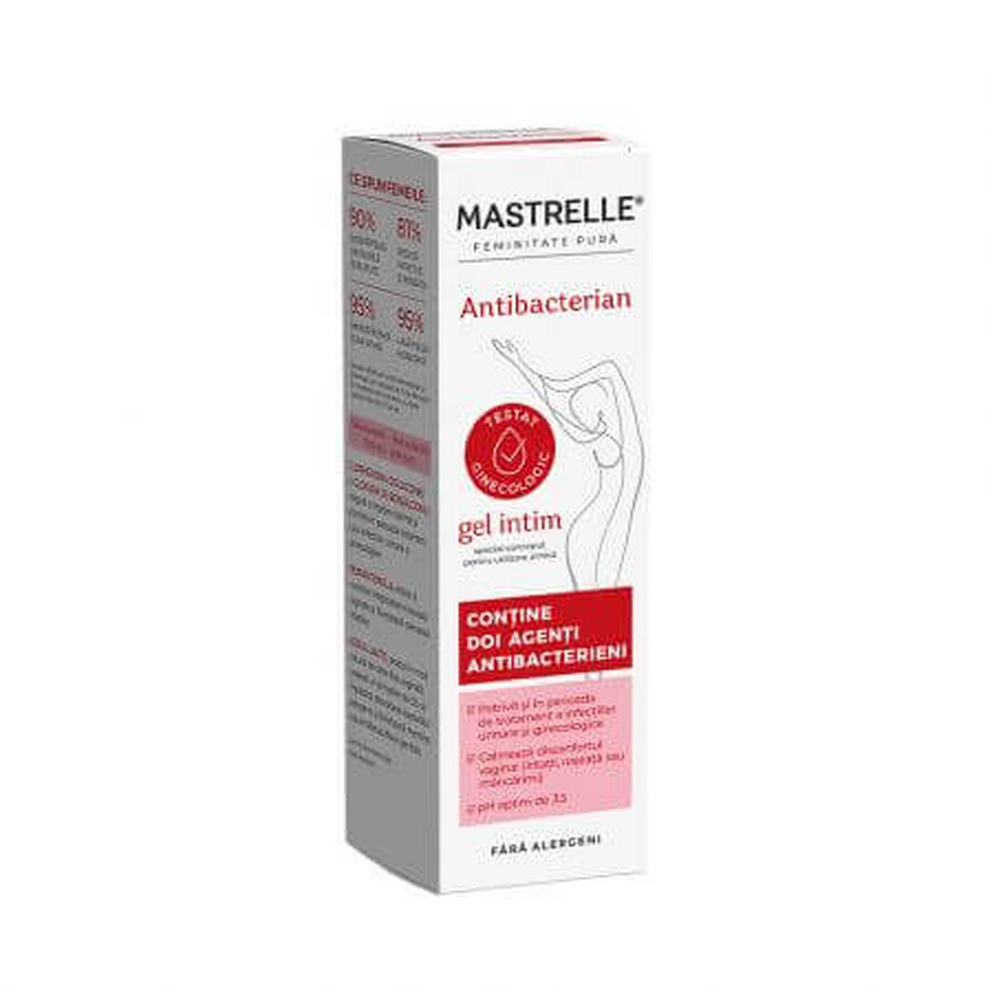 Mastrelle Gel Íntimo Antibacteriano, 200 ml, Fiterman