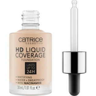 Catrice HD Liquid Coverage - Mattifying Liquid Foundation - No. 010 Light Beige