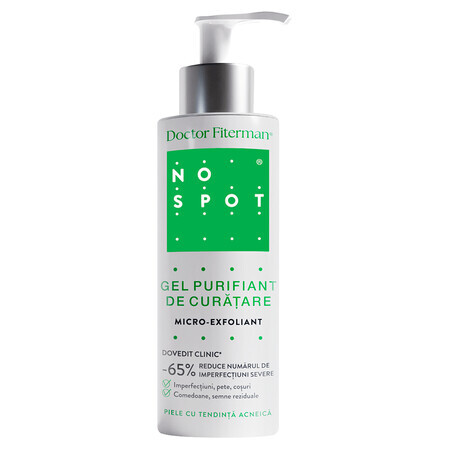 Gel Limpiador Purificante Sin Manchas, 200 ml, Fiterman