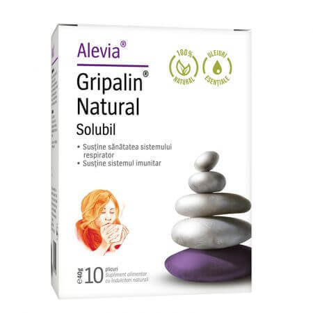 Gripalina soluble natural, 10 sobres, Alevia