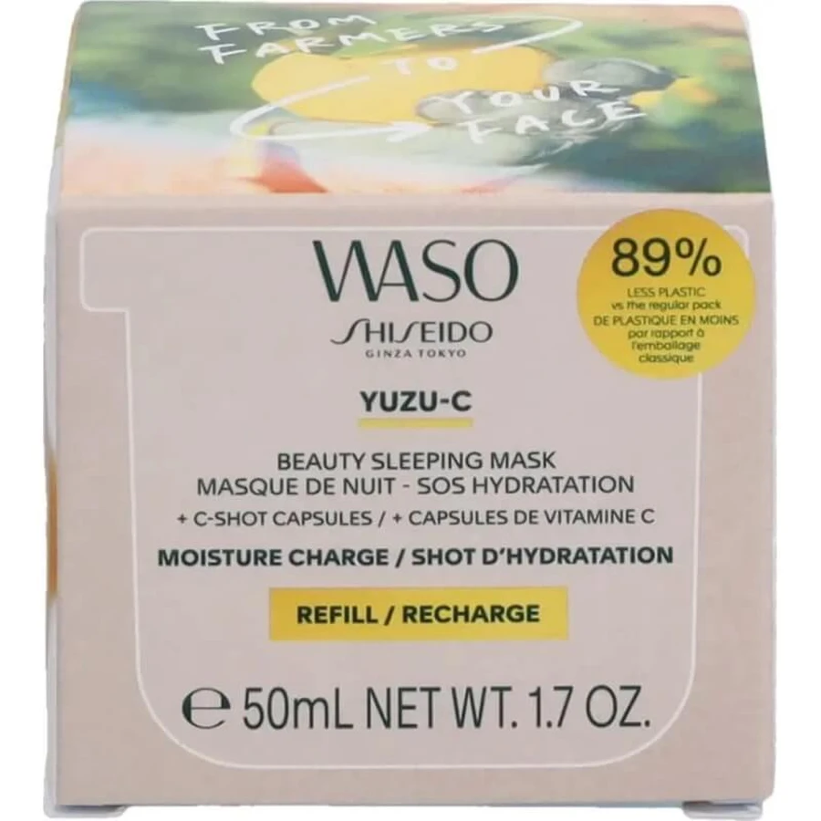Shiseido Waso Yuzu-C - Refill for Moisturizing Night Mask, 50 ml