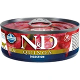 Farmina N&amp;d Quinoa Digestion cu carne de miel – hrană dietetică pentru pisici adulte cu probleme digestive, 80 g