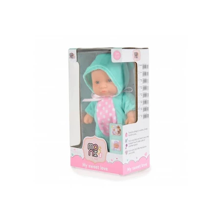 Poupée lapin Moni Trade - Verte, 20 cm