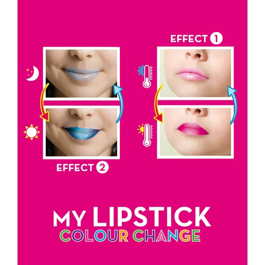 Lisciani Barbie – my lipstick colour change – kit pentru crearea rujurilor