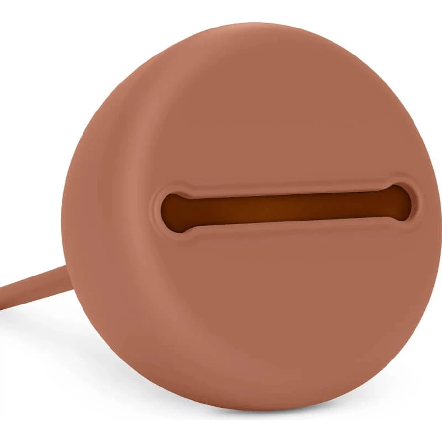 Suavinex Selection Color Essence - Silicone Pacifier Holder - Orange Sunset