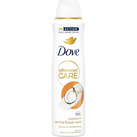 Dove Advanced Care Noix de coco et fleurs de jasmin - Déodorant en spray 150 ml
