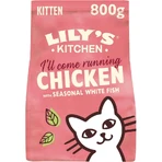 Lily’s Kitchen Kitten cu pui și pește alb – hrană uscată pentru pisoi, 800 g