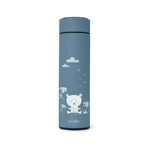 Nuvita Borraccia termica con termometro led powder blu 500 ml