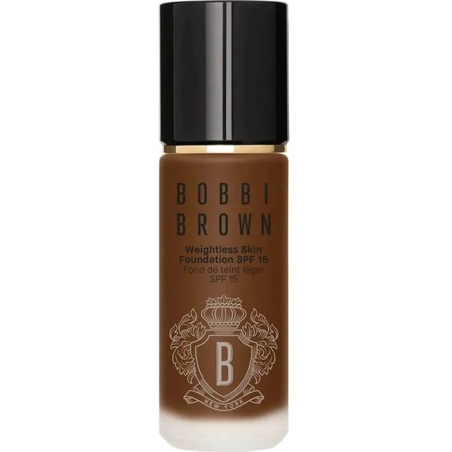 Bobbi Brown Weightless Skin Foundation – fond de ten mat cu SPF 15 – nuanța Neutral Chestnut
