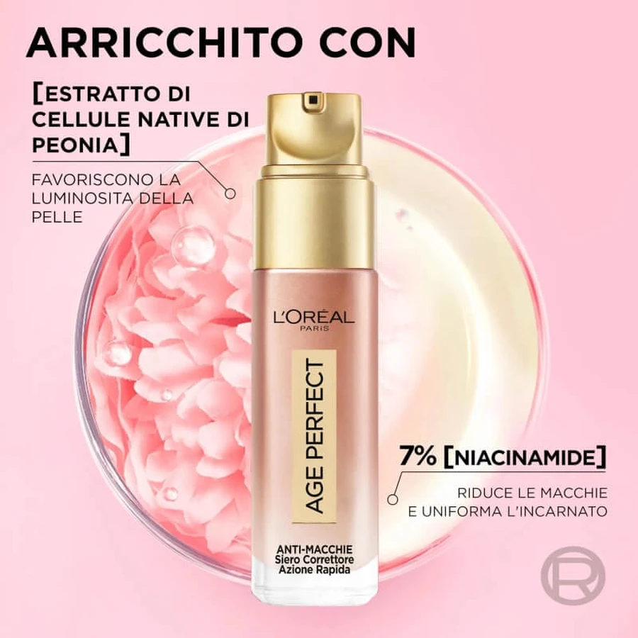 L'Oréal Paris Golden Age - ser corector cu acțiune rapidă împotriva petelor, 30 ml