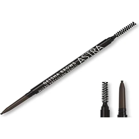 Astra Geisha Brows - Lápiz de cejas de microprecisión n.º 03, marrón