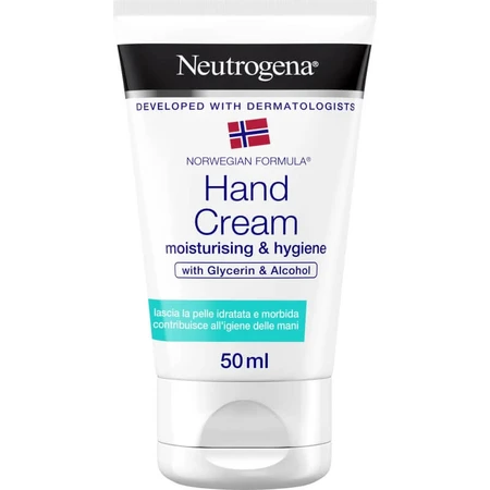 Crema de manos hidratante y desinfectante de Neutrogena, 50 ml