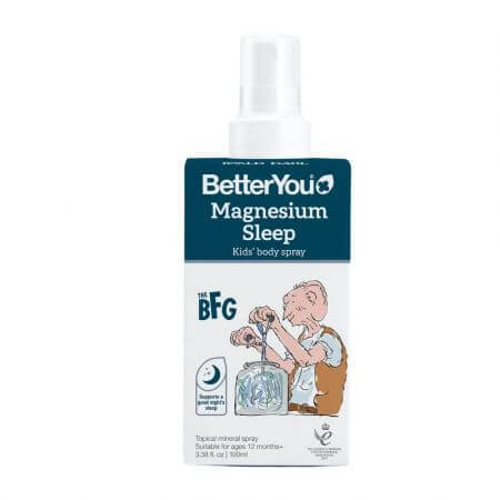 Spray corporal Magnesio Sleep Kids, 100 ml, BetterYou