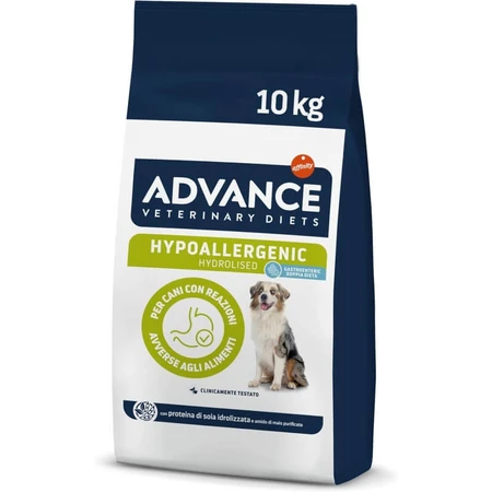Advance Veterinary Diets hipoalergenic – hrană completă pentru câini adulți cu intoleranțe alimentare, 10 kg