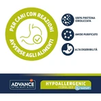 Advance Veterinary Diets hipoalergenic – hrană completă pentru câini adulți cu intoleranțe alimentare, 10 kg