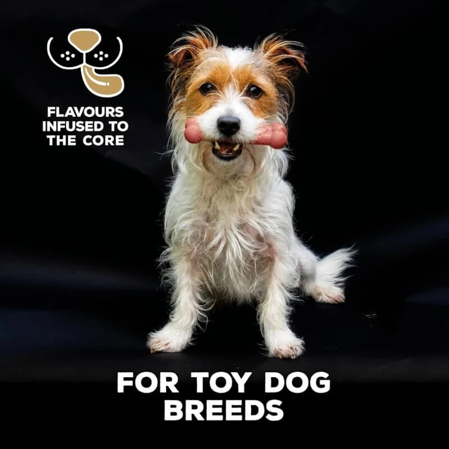 Tasty Bone Juguete para cachorros Tasty Bone - Juguete para cachorros con sabor a beicon