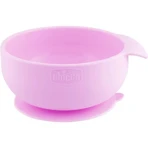 Chicco easy start - set pappa per lo svezzamento in silicone 6m+ - rosa