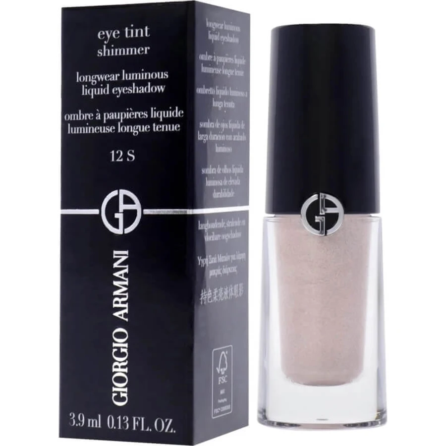 Giorgio Armani Eye Tint - Sombra de ojos líquida n.º 12 Gold Ashes