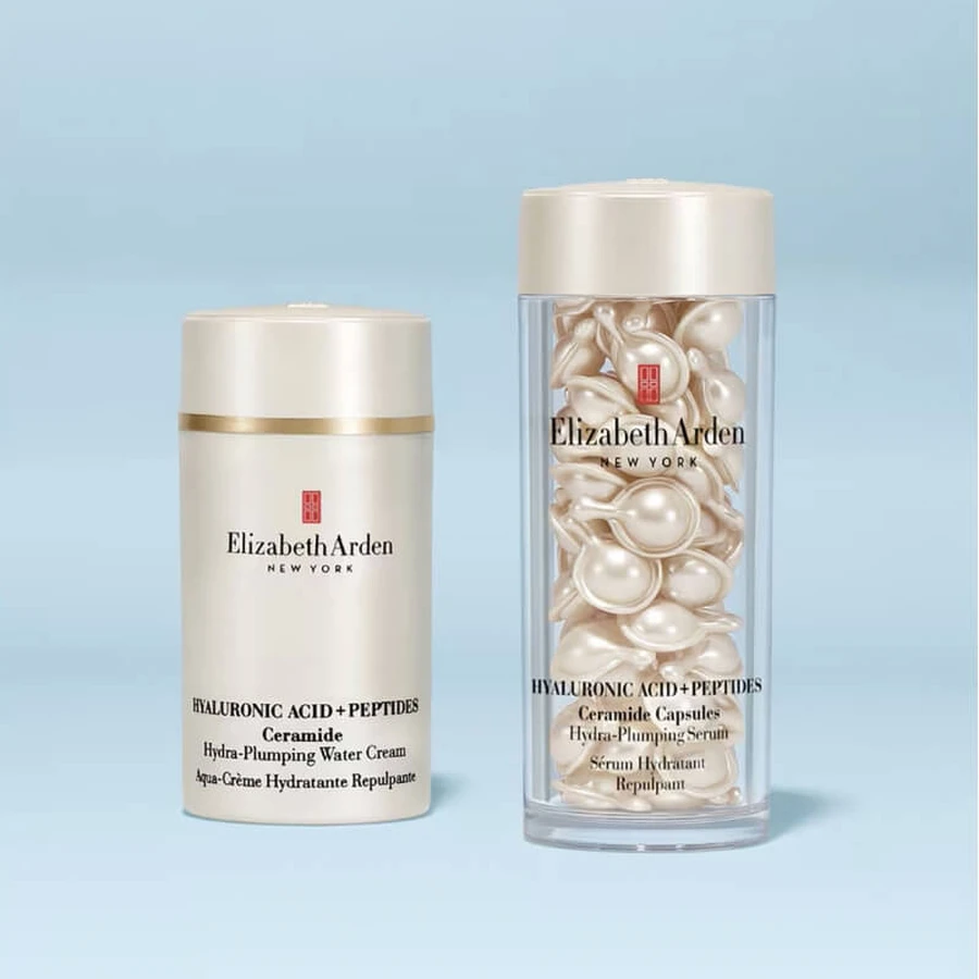 Sérum Hydro-Plumping de Elizabeth Arden: cápsulas faciales con ácido hialurónico y péptidos, 30 cápsulas