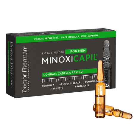 Minoxicapil Men, 12 viales x 10 ml, Fiterman