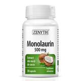 Monolaurine, 500 mg, 30 capsules, Zenyth