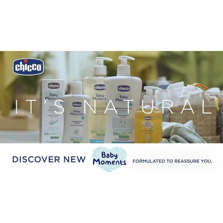 Chicco Baby Moments - șampon pentru baie care nu provoacă lacrimi, 200 ml
