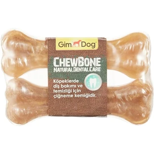 Gimborn Gimdog chewbone os de bivol 14 cm – pachet de 2