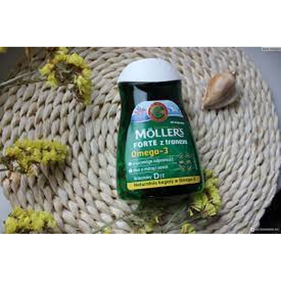 Omega 3 Forte, 112 cápsulas, Moller's