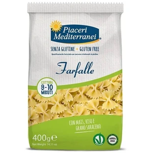 Farfalle « Délices méditerranéens » - Pâtes sans gluten 400 g