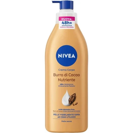 Bálsamo labial nutritivo Nivea - Crema corporal para piel seca, 400 ml
