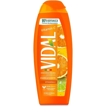 Vidal Vitamin C - gel de duș energizant 250 ml