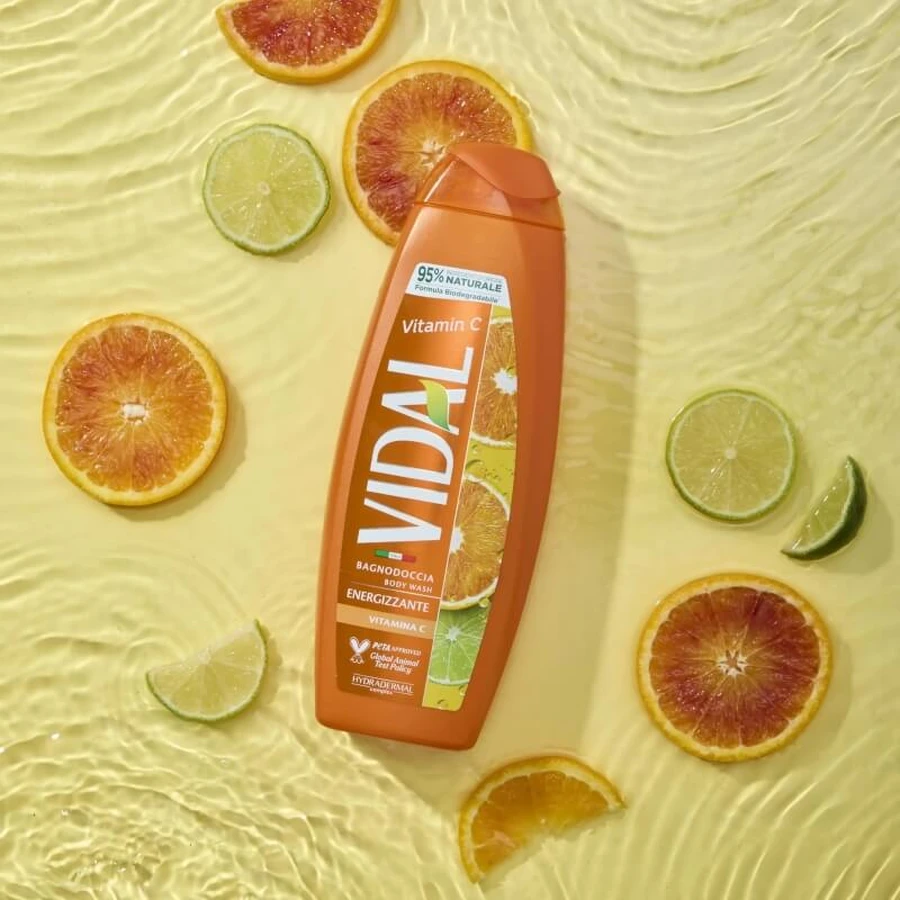 Vidal Vitamin C - gel de duș energizant 250 ml
