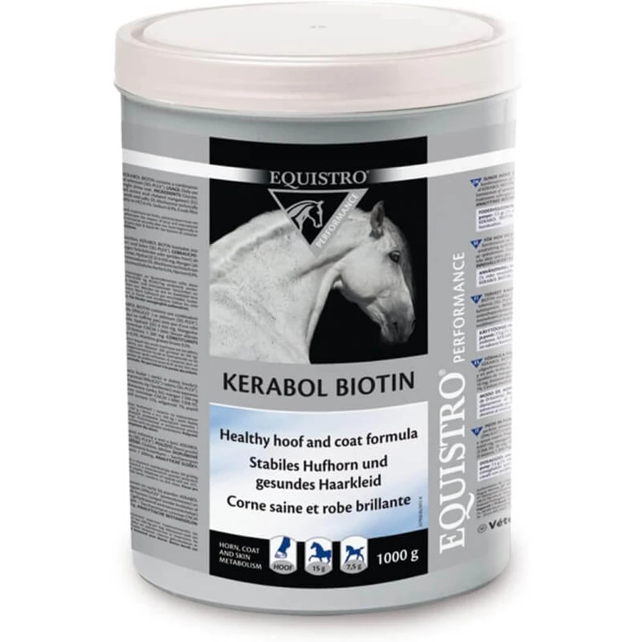 Equality Equistro Kerabol Biotin – furaj complementar pentru copite, 1000 gr