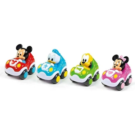 Clementoni Disney Baby Pull & Go - Voiture à remontoir - Modèles assortis