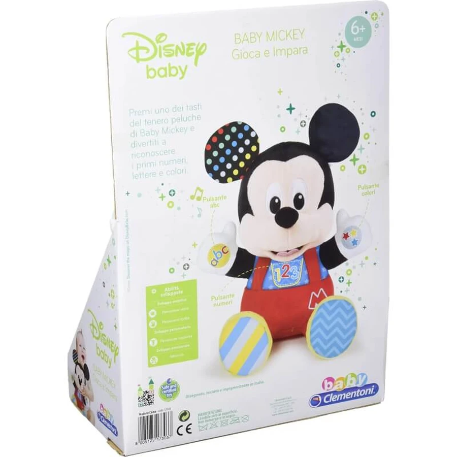 Clementoni Baby Mickey: joacă-te și învață
